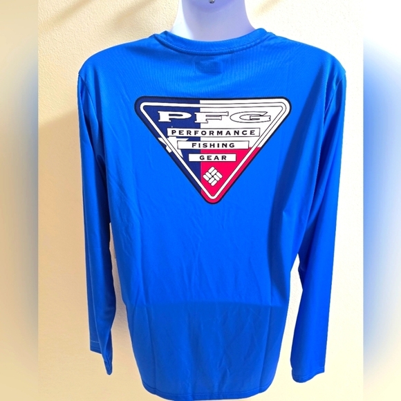 NWT Columbia PFG Men's UPF50 Long Sleeve Shirt - Picture 2 of 3